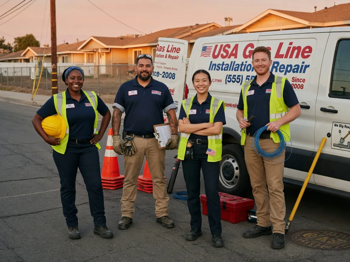Gas Line Installation company in Gheens, LA